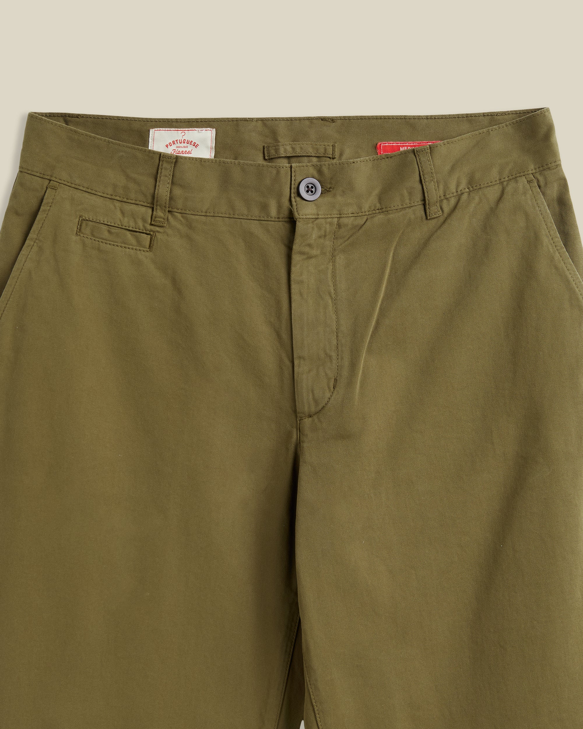 LABURA TROUSERS - MILITARY GREEN - Image 2