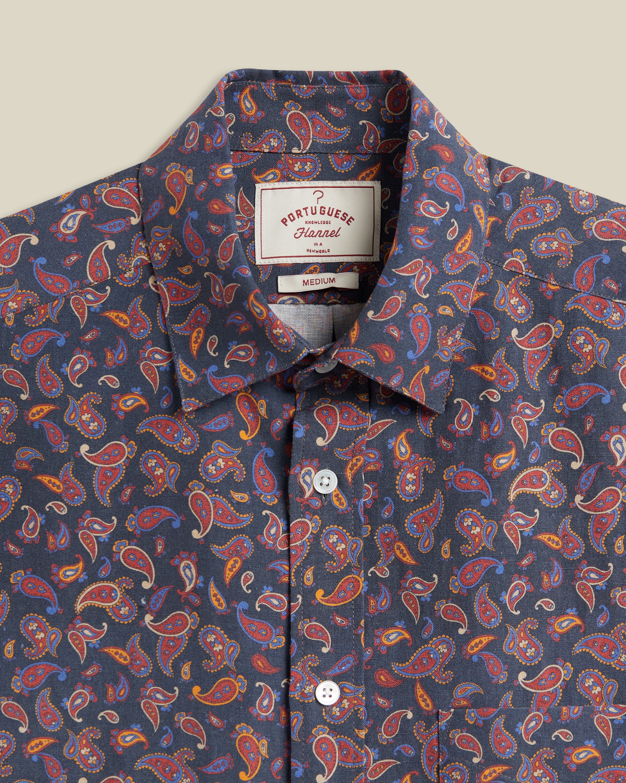 PAISLEY SILK/LINEN - Image 2